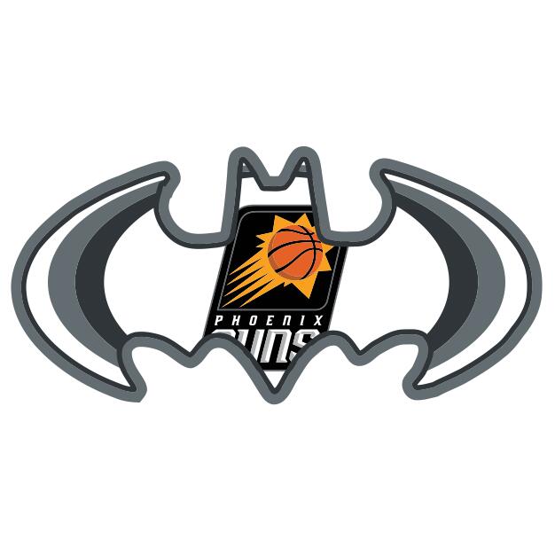 Phoenix Suns Batman Logo iron on transfers